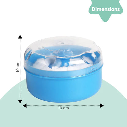 Baby Powder Puff with Storage Box – Soft Talcum Powder Applicator | Gentle Baby Care