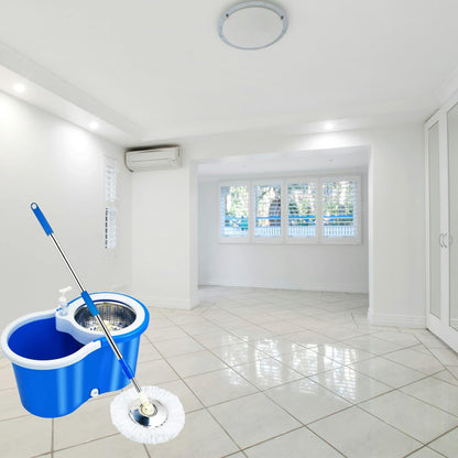 Home & Office Floor Cleaning Mop Blue Shopping Door