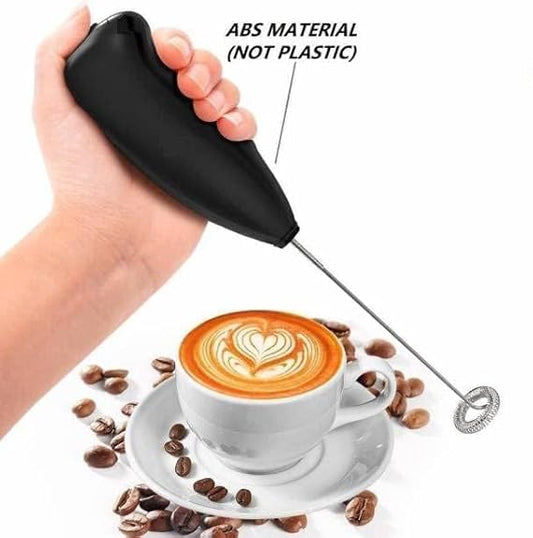Milk Frother & Egg Beater – Portable Electric Hand Mixer | Coffee & Baking Use