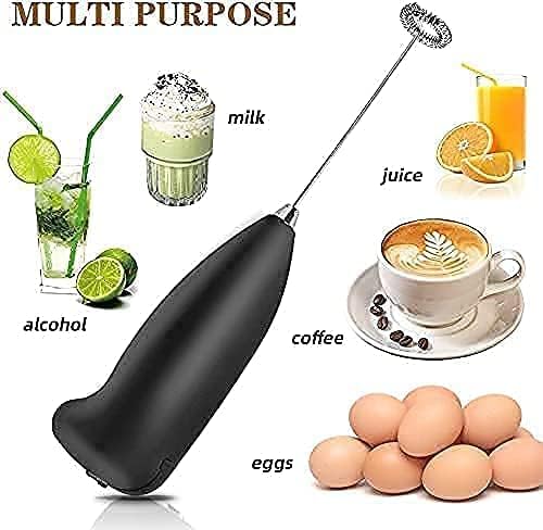 Milk Frother & Egg Beater – Portable Electric Hand Mixer | Coffee & Baking Use