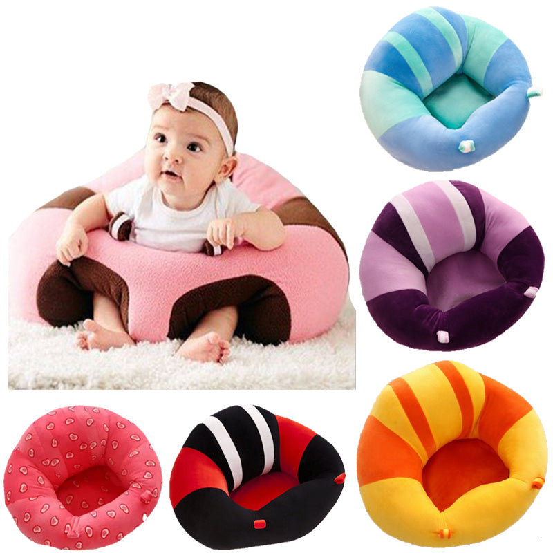 Baby Learn to Sit Chair – Premium Plush Floor Support Seat | Infants & Toddlers Comfort
