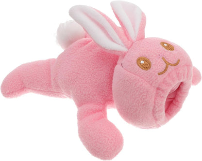 Baby Feeding Bottle Cover – Soft Plush Insulated Milk Bottle Protector | Fits Most Bottles – Pink