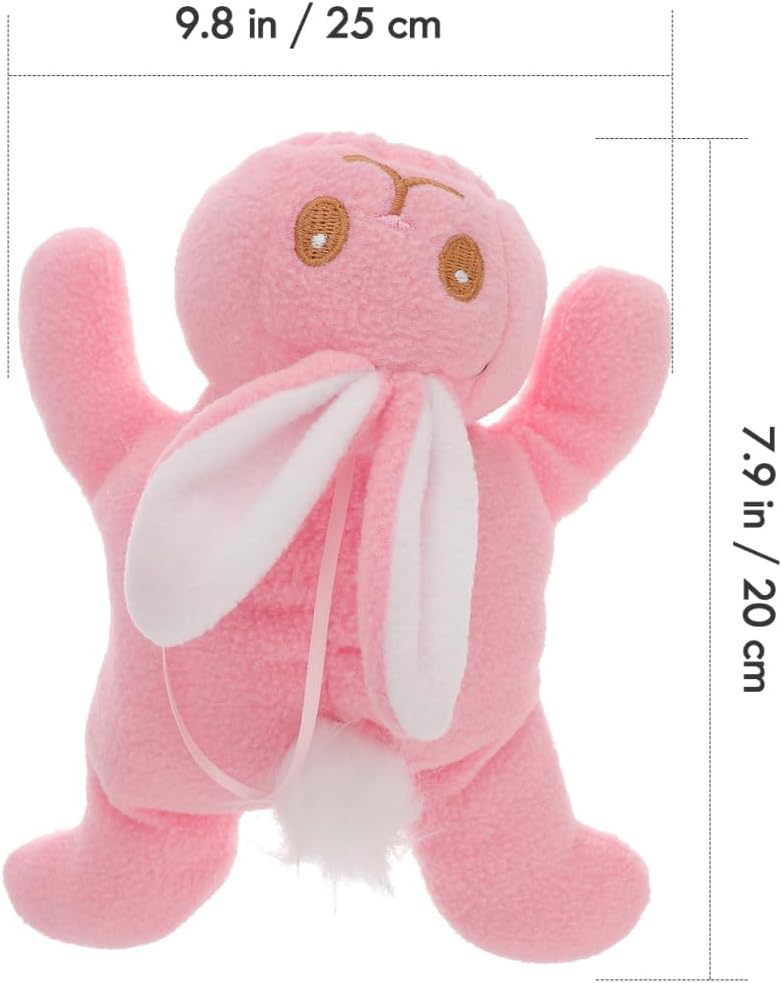 Baby Feeding Bottle Cover – Soft Plush Insulated Milk Bottle Protector | Fits Most Bottles – Pink