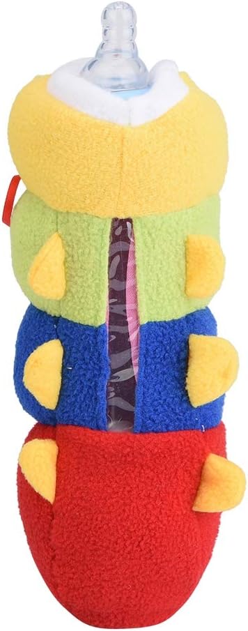 Baby Feeding Bottle Cover – Soft Plush Insulated Milk Bottle Protector | Fits Most Bottles