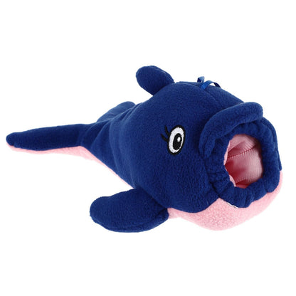 Baby Feeding Bottle Cover – Soft Plush Insulated Milk Bottle Protector | Fits Most Bottles – Blue