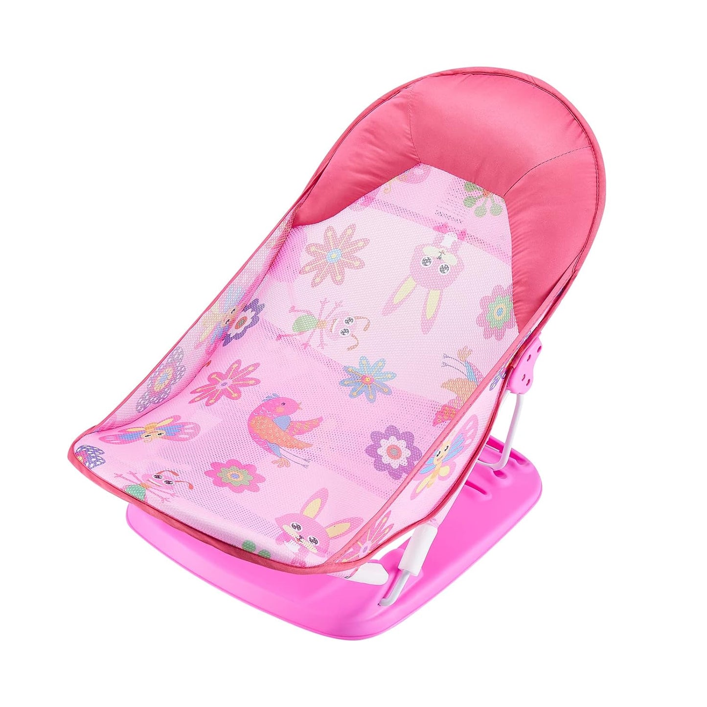 Baby Bath Seat – Foldable Adjustable Bath Support Chair | Newborn & Toddler Safety