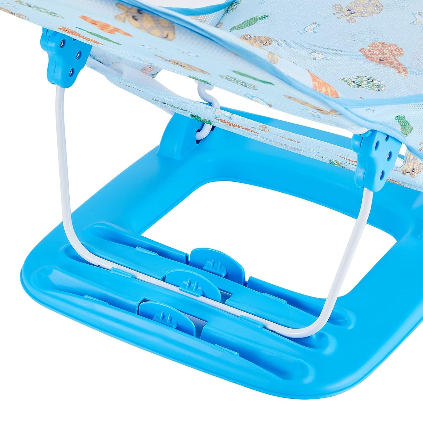 Baby Bath Seat – Foldable Adjustable Bath Support Chair | Newborn & Toddler Safety