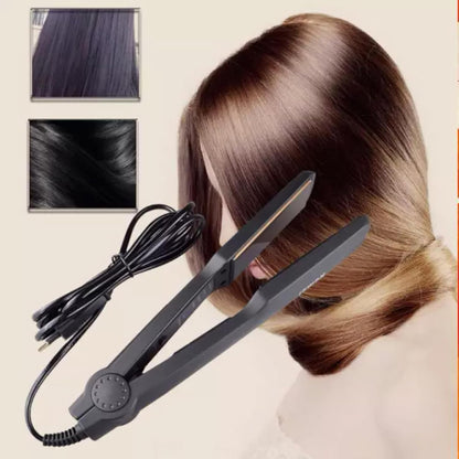 Kemei KM-329 Hair Straightener – Ceramic Fast Heating Flat Iron for Smooth & Silky Hair
