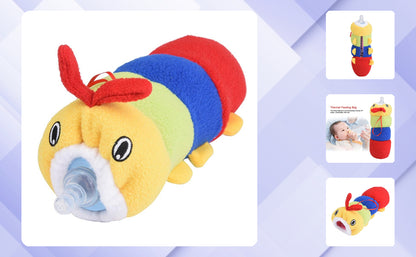 Baby Feeding Bottle Cover – Soft Plush Insulated Milk Bottle Protector | Fits Most Bottles