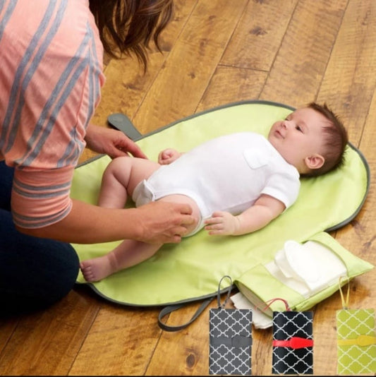 Portable Baby Changing Pad – Foldable Waterproof Diaper Mat | Travel & Home Use