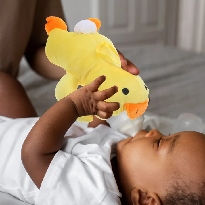 Baby Feeding Bottle Cover – Soft Plush Insulated Milk Bottle Protector | Fits Most Bottles – Multicolor