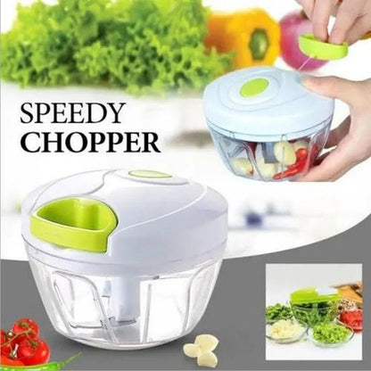 Multifunctional Manual Food Chopper – Heavy Duty Speedy Turbo Cutter | Vegetable, Meat & Nut Chopper