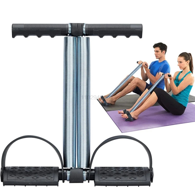 Double Spring Tummy Trimmer – Abdominal Sit-Up Foot Pedal Exerciser | Home Workout