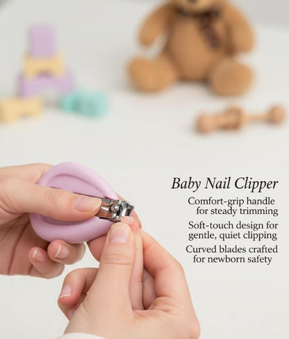 Baby Nail Cutter Set 4-in-1 – Safe Infant Nail Care Kit with Travel Case | Easy & Portable