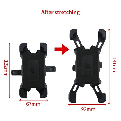 360° Motorcycle Phone Holder – Rotatable Bike & Electric Bike Mount | Universal Smartphone Holder