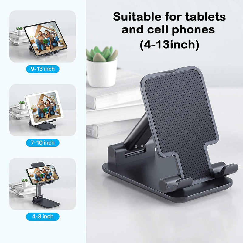 Adjustable Phone & Tablet Stand – Premium Foldable Desktop Holder | Hands-Free Viewing
