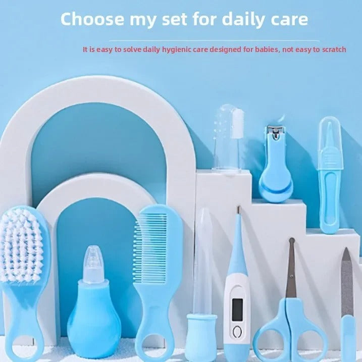 Baby Grooming Kit – 10 Pcs Infant Nail Clipper Set | Safe & Complete