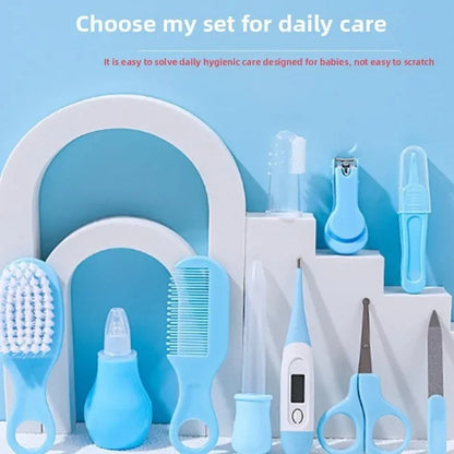 Baby Grooming Kit – 10 Pcs Infant Nail Clipper Set | Safe & Complete