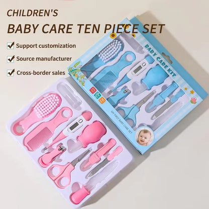 Baby Grooming Kit – 10 Pcs Infant Nail Clipper Set | Safe & Complete
