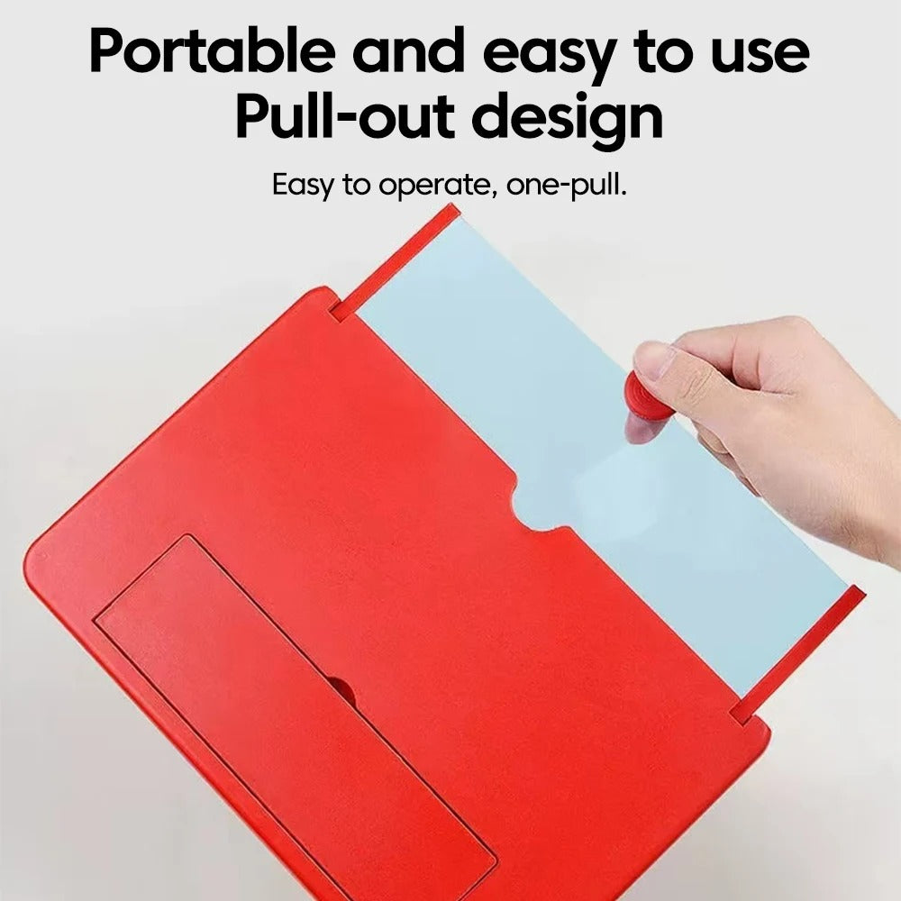 9 Inch 3D HD Mobile Screen Magnifier – Foldable Phone Video Amplifier | Eye-Friendly & Eye Protection