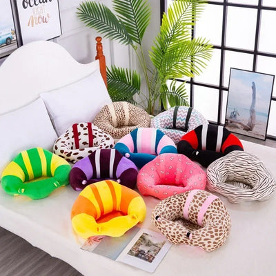 Baby Learn to Sit Chair – Premium Plush Floor Support Seat | Infants & Toddlers Comfort