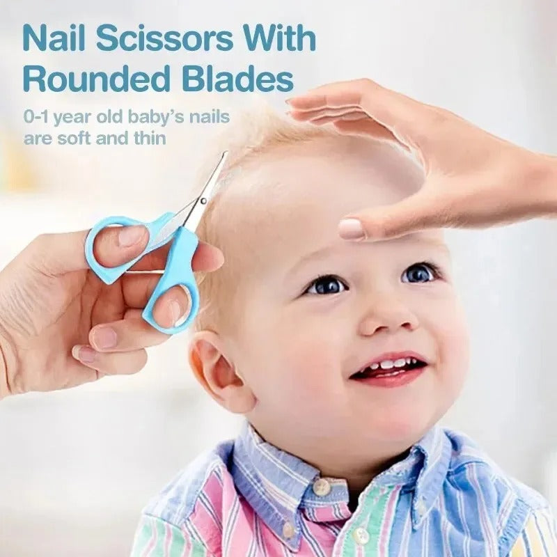 Baby Grooming Kit – 10 Pcs Infant Nail Clipper Set | Safe & Complete