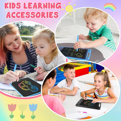 LCD Writing Tablet for Kids – Erasable Drawing Pad with One-Click Erase | 6.5 / 8 / 10 Inch