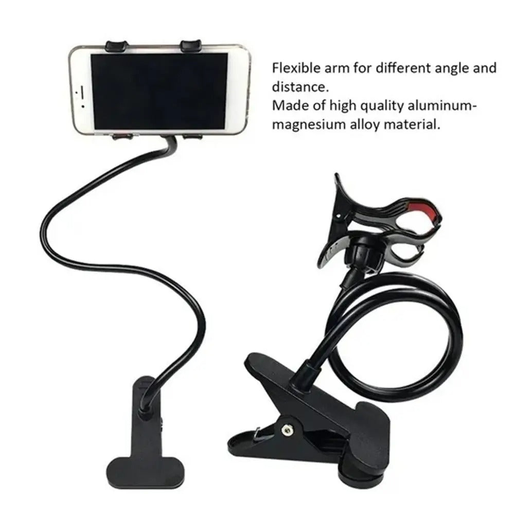 360° Phone Holder – Flexible Lazy Bracket Stand | Hands-Free Bed & Desk Viewing