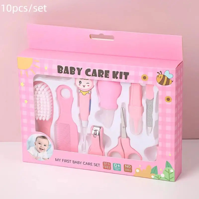 Baby Grooming Kit – 10 Pcs Infant Nail Clipper Set | Safe & Complete