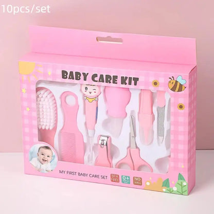 Baby Grooming Kit – 10 Pcs Infant Nail Clipper Set | Safe & Complete