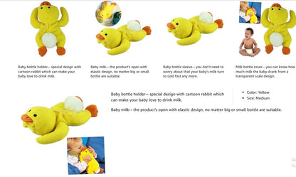 baby bottle sleeve cover plush and soft Pakistan Shopping Door
