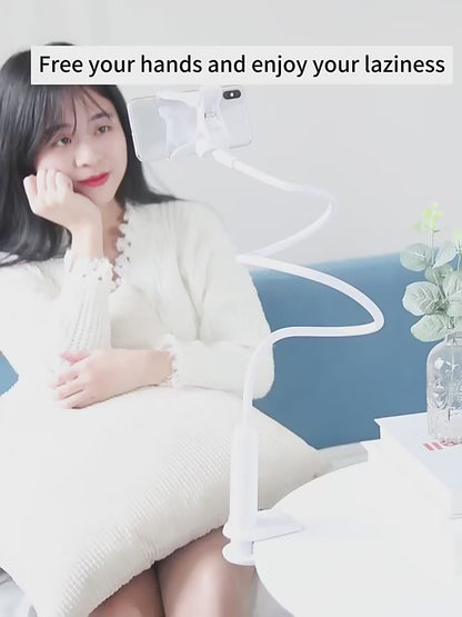 360° Phone Holder – Flexible Lazy Bracket Stand | Hands-Free Bed & Desk Viewing