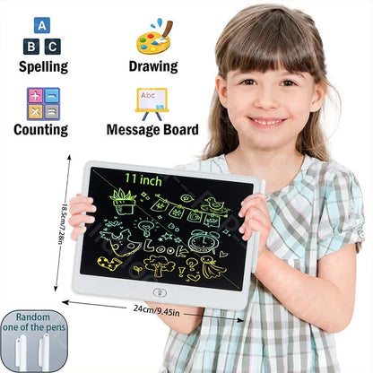 LCD Writing Tablet for Kids – Erasable Drawing Pad with One-Click Erase | 6.5 / 8 / 10 Inch