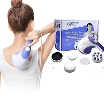 Electric Body Massager – Spin Tone Fat Burning Machine | Muscle Relief & Relaxation