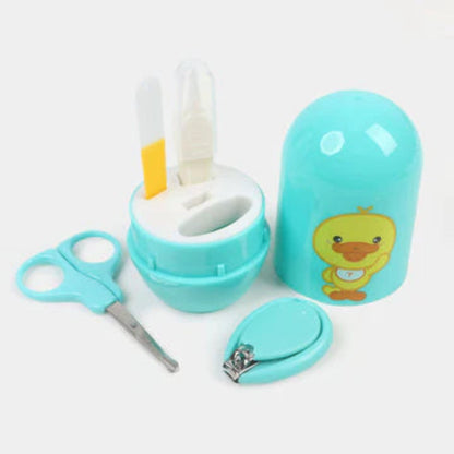 Baby Nail Cutter Set 4-in-1 for Newborns – Safe Infant Nail Care Kit with Travel Case (Sky Blue)
